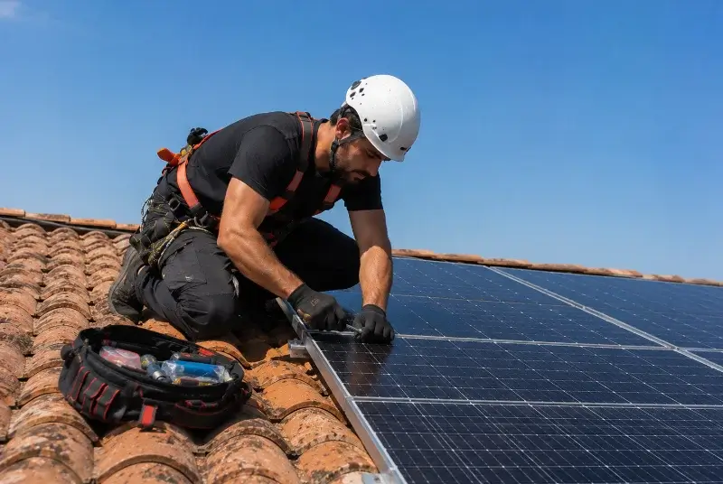 Maintenance et monitoring de panneaux solaires à Fleurieux-sur-l'Arbresle