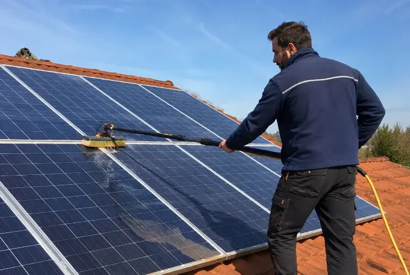 Nettoyage et entretien de panneaux solaires à Fleurieux-sur-l'Arbresle